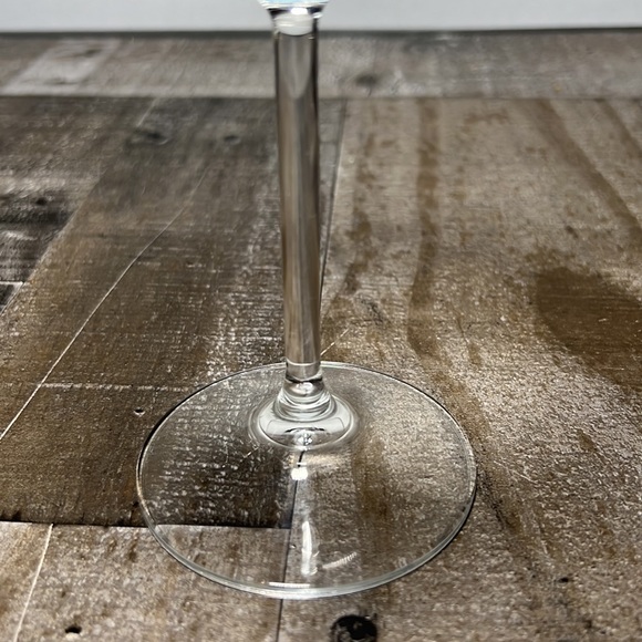 Vintage Clear Crystal Margarita Stemware Glasses Set of Three - Picture 3 of 6